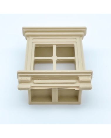 Ventana Victoriana Simple | Maqueta NG CASTILLOS | JUGUETE bloques plástico
