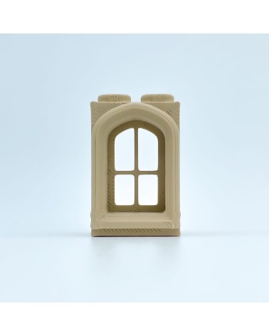 Window Tudor Closed 日本語 JUGUETE Plastic Blocks Model NG CASTILLOS