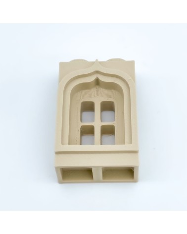 Kariertes Ogee-Fenster |NG CASTLES-Modell |SPIELZEUG Kunststoffblöcke
