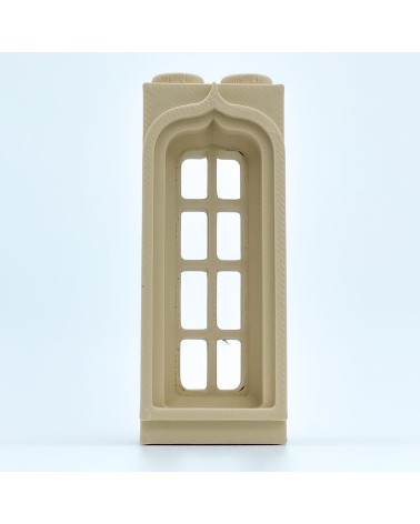 Kariertes Ogee-Fenster |NG CASTLES-Modell |SPIELZEUG Kunststoffblöcke