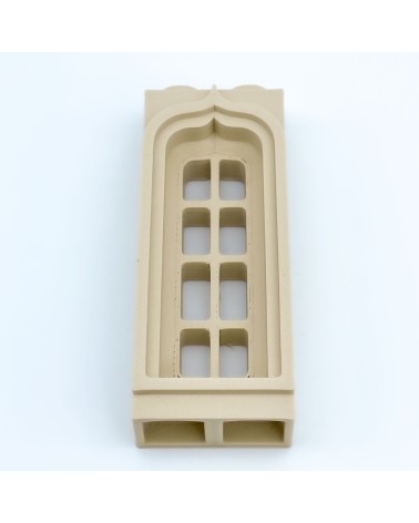 Kariertes Ogee-Fenster |NG CASTLES-Modell |SPIELZEUG Kunststoffblöcke