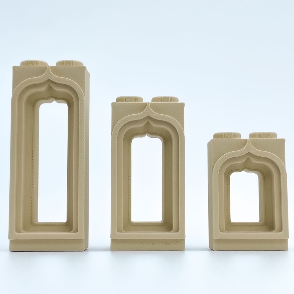 Einzelnes Karniesfenster |NG CASTLES-Modell |SPIELZEUG Kunststoffblöcke