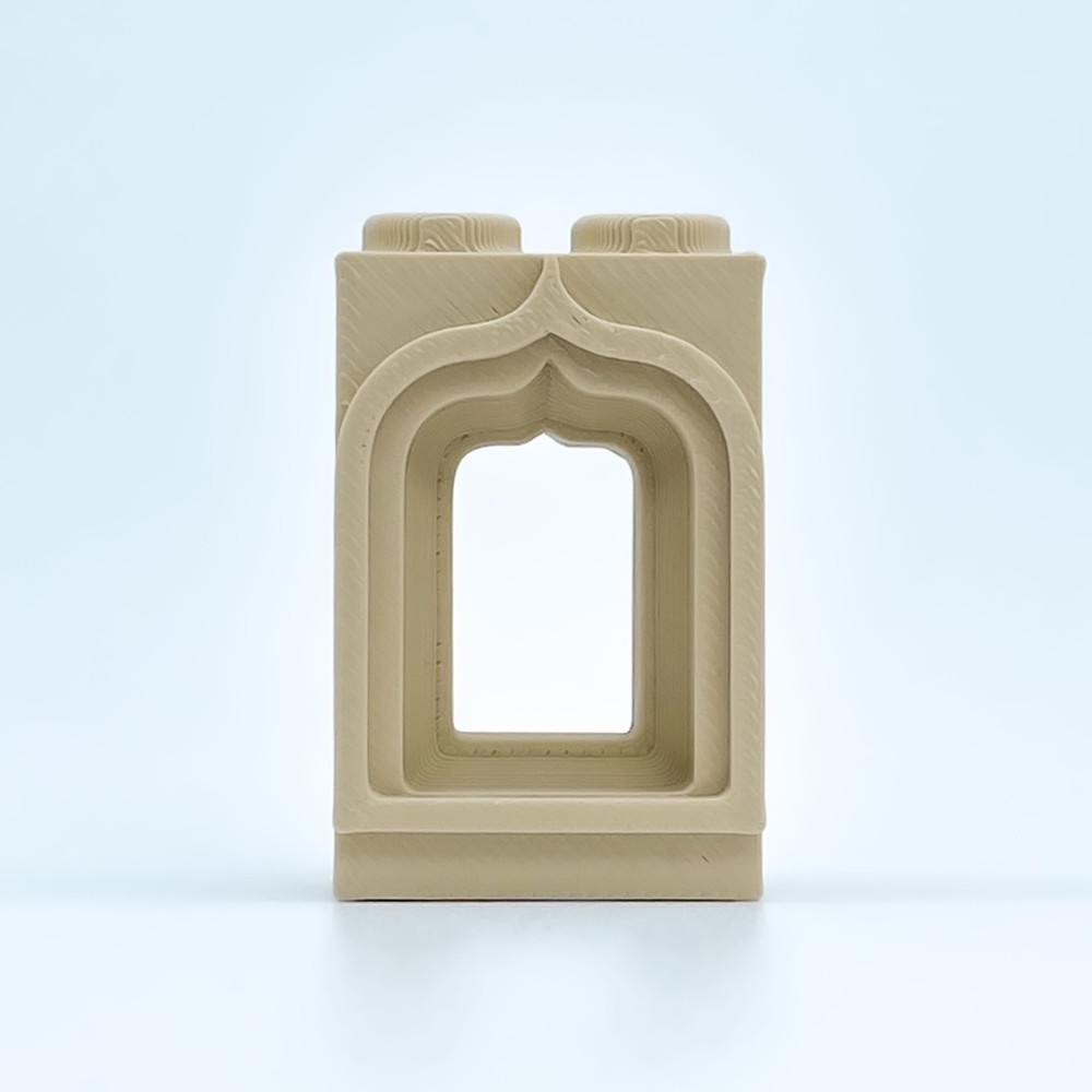 Einzelnes Karniesfenster |NG CASTLES-Modell |SPIELZEUG Kunststoffblöcke