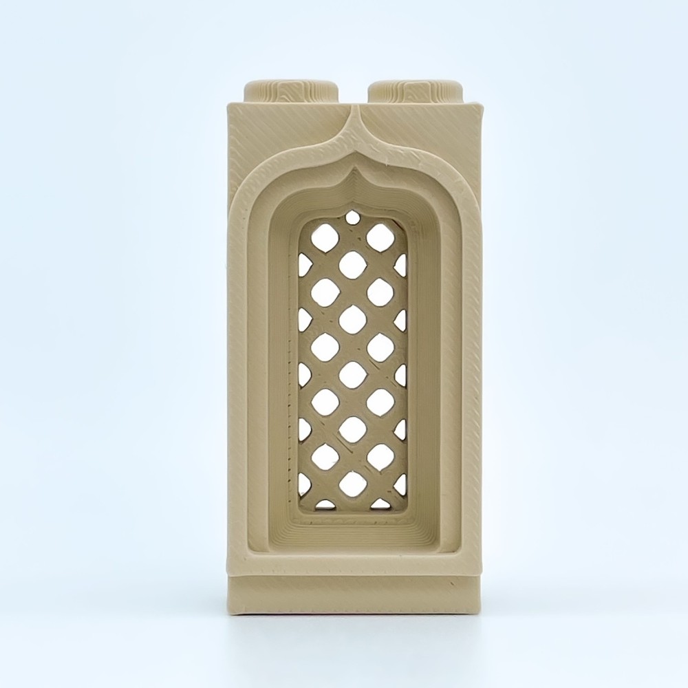 Karnies-Fenstergitter |NG CASTLES-Modell |SPIELZEUG Kunststoffblöcke Karnies-Fenstergitter |NG CASTLES-Modell |SPIELZEUG Kunststoffblöcke