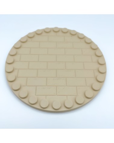 Placa Mega Almena | Maqueta NG CASTILLOS | JUGUETE bloques plástico