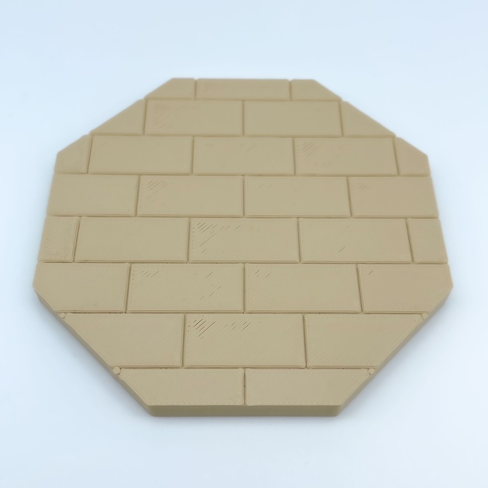 Placa interior Octagonal 日本語 NG CASTILLOS Model NO