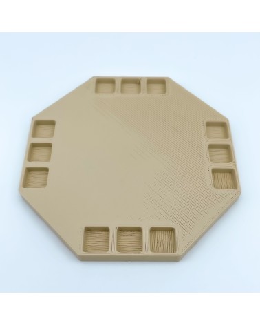 Interior Plate Octagonal 日本語 NG CASTILLOS Model NO