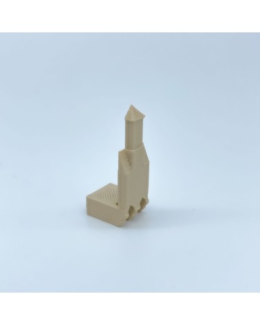 Almena Modular Recta A | Maqueta NG CASTILLOS | JUGUETE bloques plástico