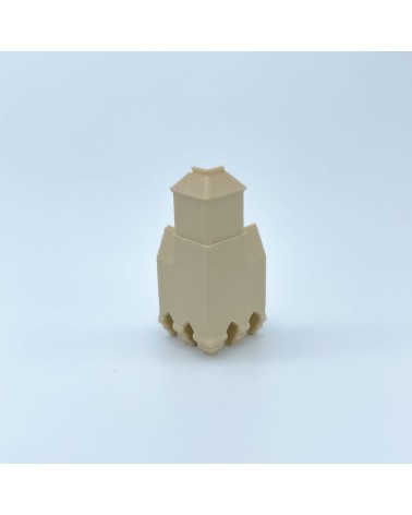 Almena Modular Recta A | Maqueta NG CASTILLOS | JUGUETE bloques plástico