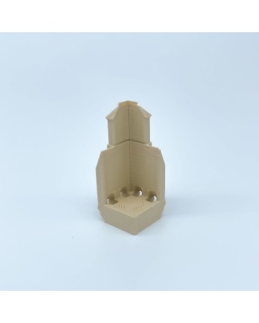 Almena Modular Recta A | Maqueta NG CASTILLOS | JUGUETE bloques plástico