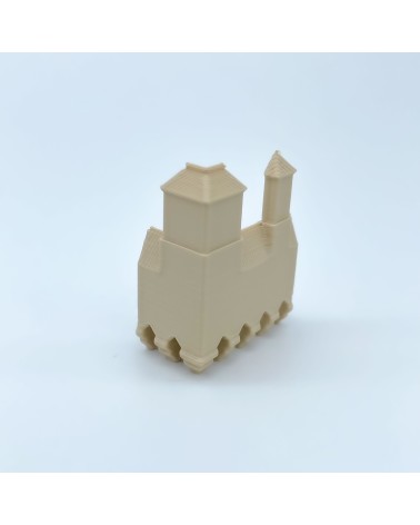 Almena Modular Recta A Δ Maqueta NG CASTILLOS Δ JUGUETE blocks plastic