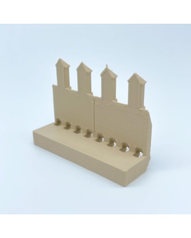 Almena Modular Recta A | Maqueta NG CASTILLOS | JUGUETE bloques plástico