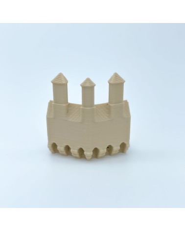 Almena rettangolare modulare A Δ Maqueta NG CASTILLOS Δ JUGUETE blocchi di plastica