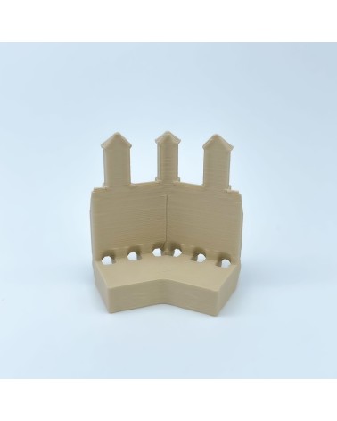 Almena Modular Recta A Δ Maqueta NG CASTILLOS Δ JUGUETE blocks plastic