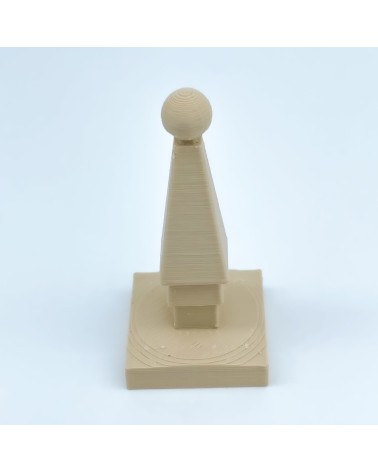 Pináculo Piramidal Redondo Alto | Maqueta NG CASTILLOS | JUGUETE bloques plástico
