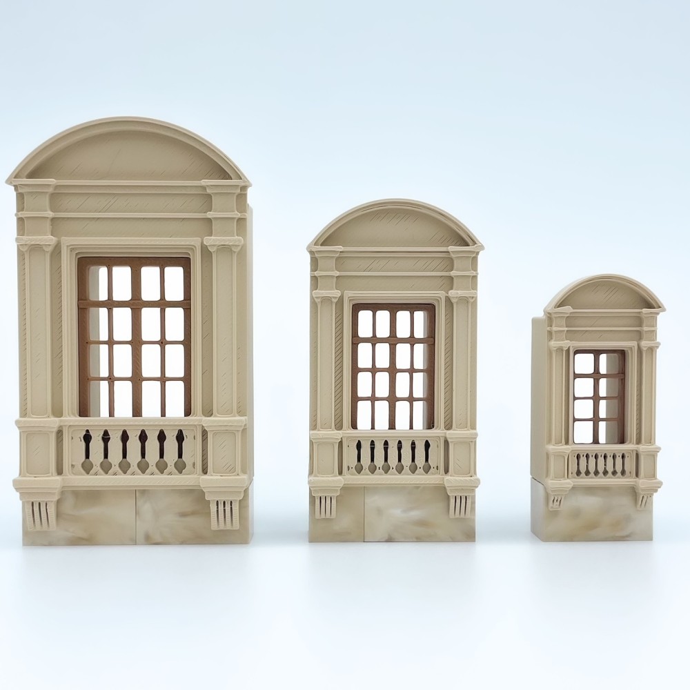 Ventana Balconada Δ Maqueta NG CASTILLOS ∞ JUGUETE Blocchi di plastica