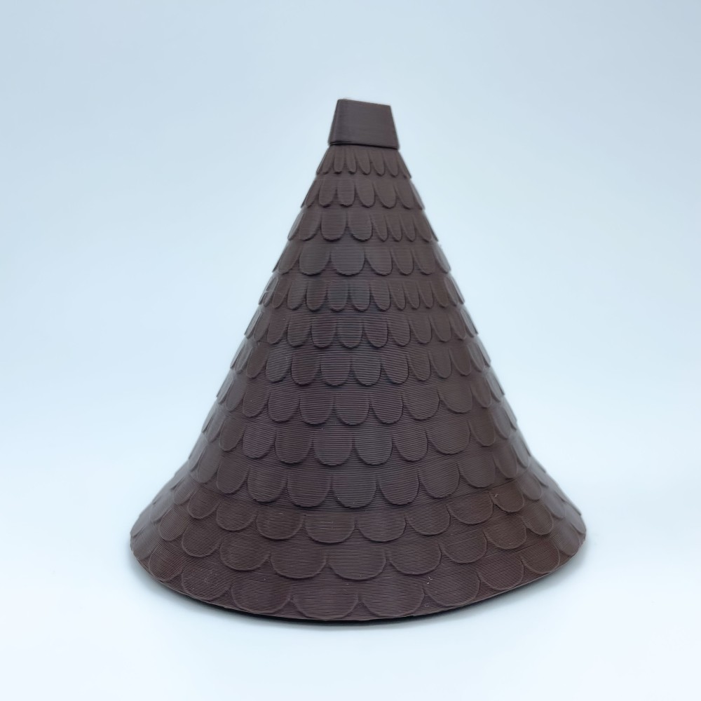 Tejado Ovalado Gran Almena | Maqueta NG CASTILLOS | JUGUETE bloques plástico