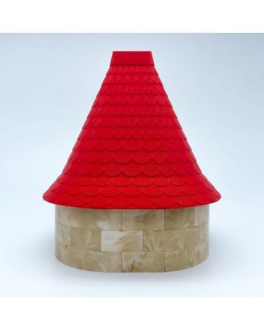 Big Almena Oval Roof Δ NG CASTILLOS Model ♥ JUGUETE Plastic Blocks