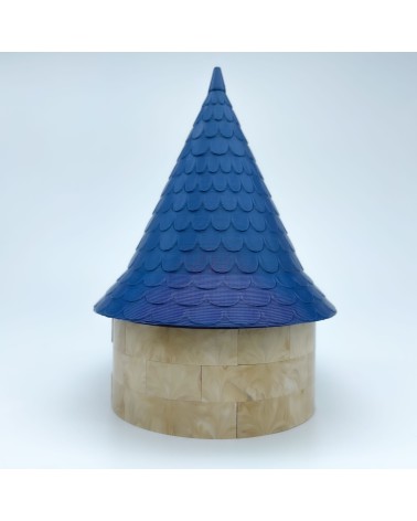 Big Almena Oval Roof Δ NG CASTILLOS Modèle ♥ JUGUETE Plastiques blocs
