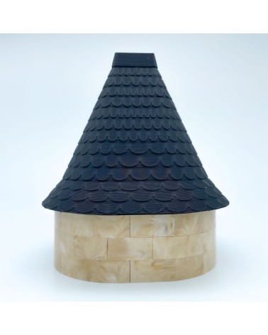 Big Almena Oval Roof Δ NG CASTILLOS Model ♥ JUGUETE Plastic Blocks