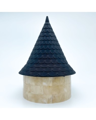 Big Almena Oval Roof Δ NG CASTILLOS Modèle ♥ JUGUETE Plastiques blocs