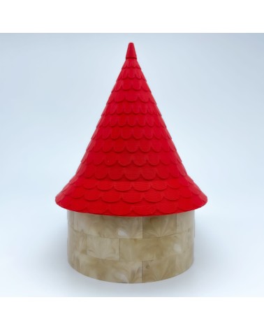 Big Almena Oval Roof Δ NG CASTILLOS Model ♥ JUGUETE Plastic Blocks