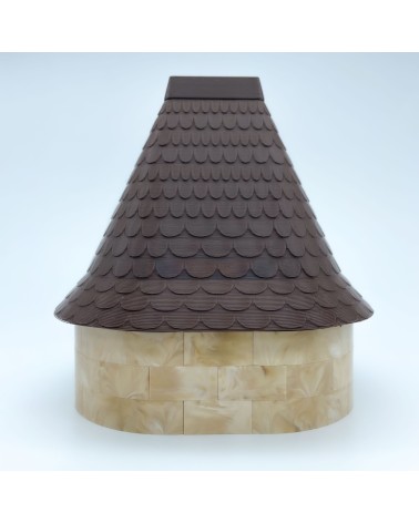Große Almena Oval Dach Δ NG CASTILLOS Modell ♥ JUGUETE Kunststoffblöcke