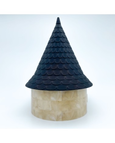 Große Almena Oval Dach Δ NG CASTILLOS Modell ♥ JUGUETE Kunststoffblöcke