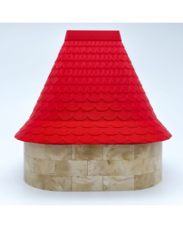 Gran Almena Oval Roof Δ NG CASTILLOS Model ♥ JUGUETE blocs de plàstic