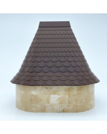 Big Almena Oval Roof Δ NG CASTILLOS Model ♥ JUGUETE Plastic Blocks