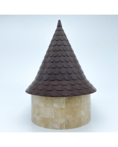 Gran Almena Oval Roof Δ NG CASTILLOS Model ♥ JUGUETE blocs de plàstic