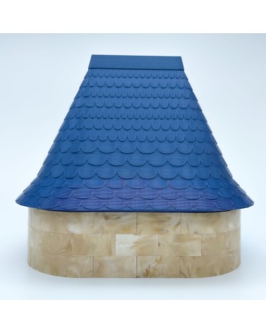Big Almena Oval Roof Δ NG CASTILLOS Model ♥ JUGUETE Plastic Blocks