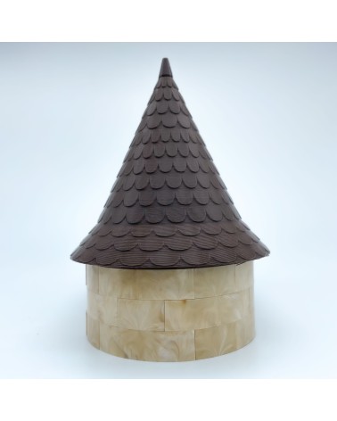Große Almena Oval Dach Δ NG CASTILLOS Modell ♥ JUGUETE Kunststoffblöcke