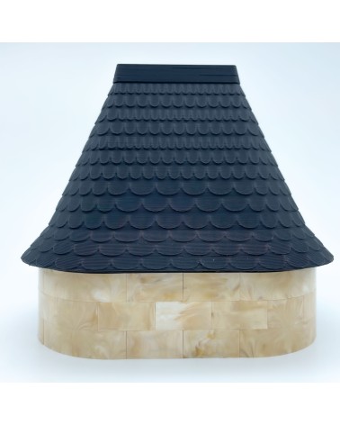 Gran Almena Oval Roof Δ NG CASTILLOS Model ♥ JUGUETE blocs de plàstic