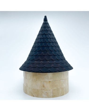 Big Almena Oval Roof Δ NG CASTILLOS Model ♥ JUGUETE Plastic Blocks