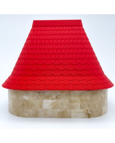 Big Almena Oval Roof Δ NG CASTILLOS Model ♥ JUGUETE Plastic Blocks