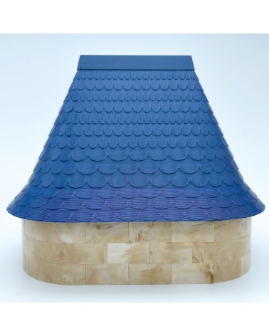 Big Almena Oval Roof Δ NG CASTILLOS Model ♥ JUGUETE Plastic Blocks