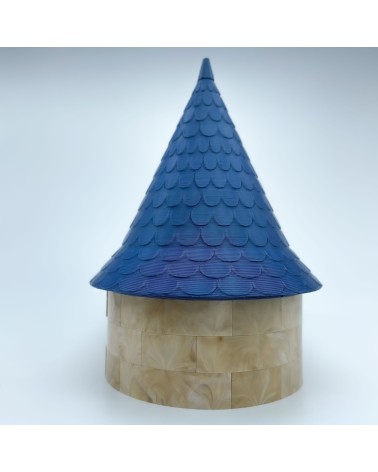 Big Almena Oval Roof Δ NG CASTILLOS Modèle ♥ JUGUETE Plastiques blocs