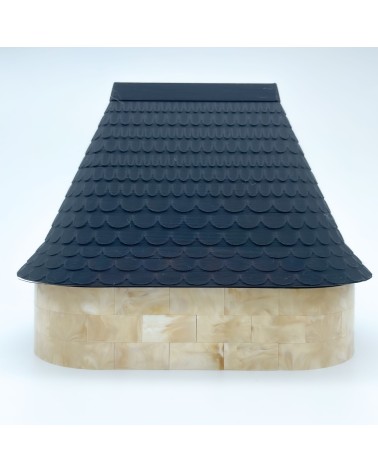 Große Almena Oval Dach Δ NG CASTILLOS Modell ♥ JUGUETE Kunststoffblöcke