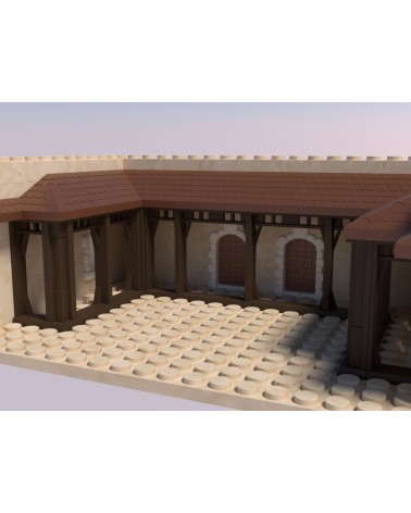 Portiques modulaires |Modèle NG CASTLES |Blocs en plastique TOY