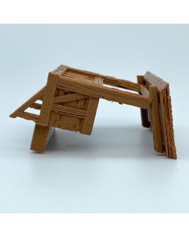 Open Wood Balcony 日本語 JUGUETE Plastic Blocks