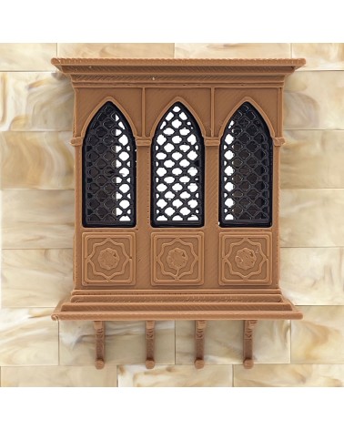 Galería de Madera Árabe  | Maqueta NG CASTILLOS | JUGUETE bloques plástico