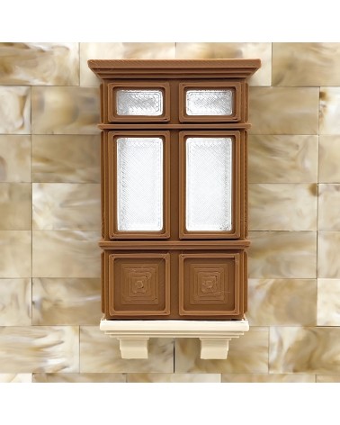 Galería de Madera Acristalada  | Maqueta NG CASTILLOS | JUGUETE bloques plástico