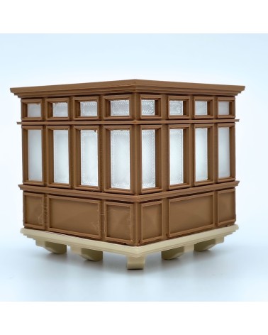 Galería de Madera Acristalada  | Maqueta NG CASTILLOS | JUGUETE bloques plástico