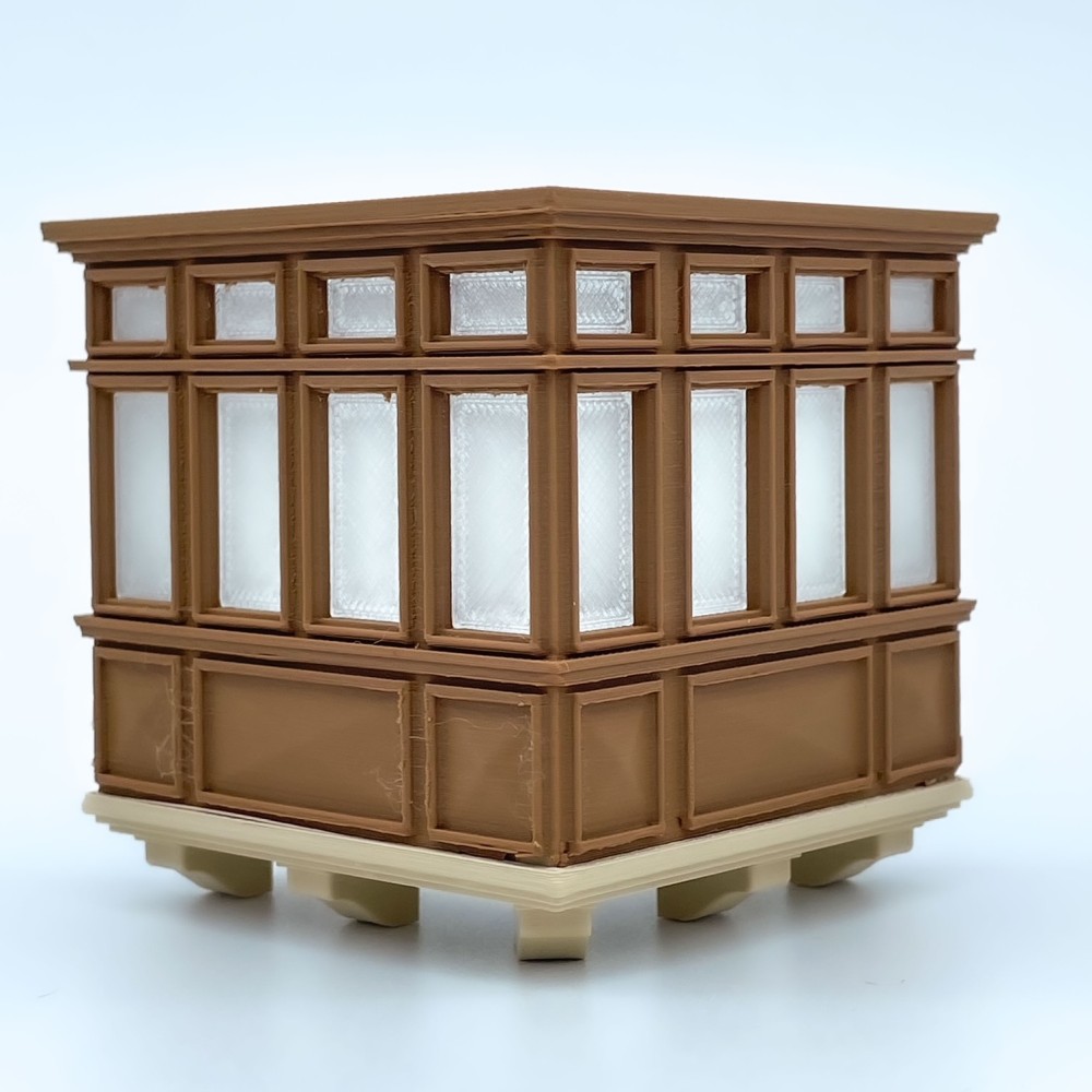 Galería de Madera Acristalada  | Maqueta NG CASTILLOS | JUGUETE bloques plástico