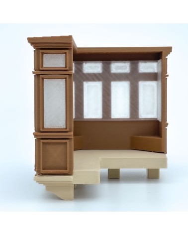 Galería de Madera Acristalada  | Maqueta NG CASTILLOS | JUGUETE bloques plástico