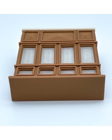 Galería de Madera Acristalada  | Maqueta NG CASTILLOS | JUGUETE bloques plástico
