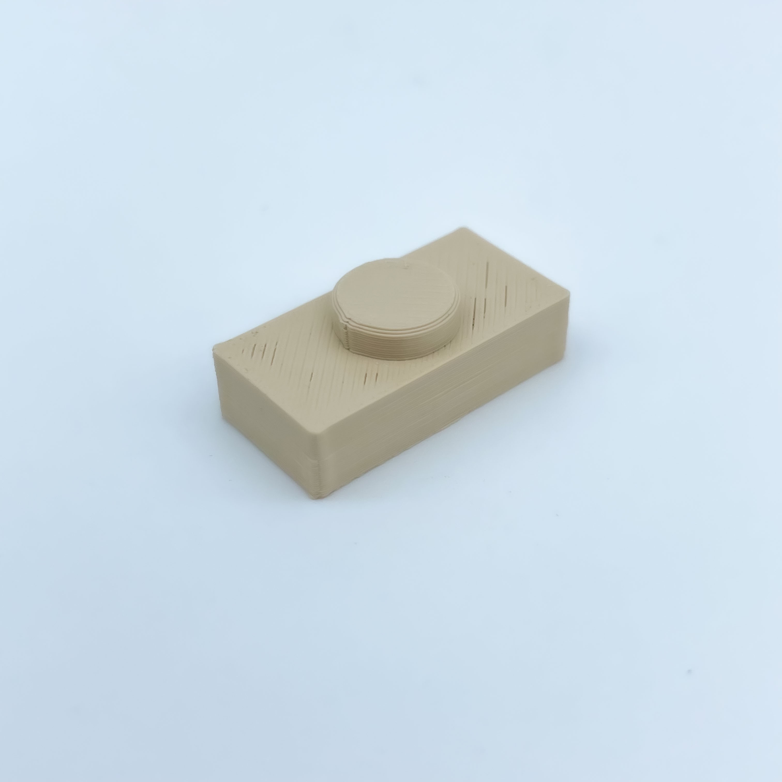Plaque 2x1 avec 1 point dentelle centré Δ NG Modèle CASTILLOS Δ JUGUETE blocs plastiques