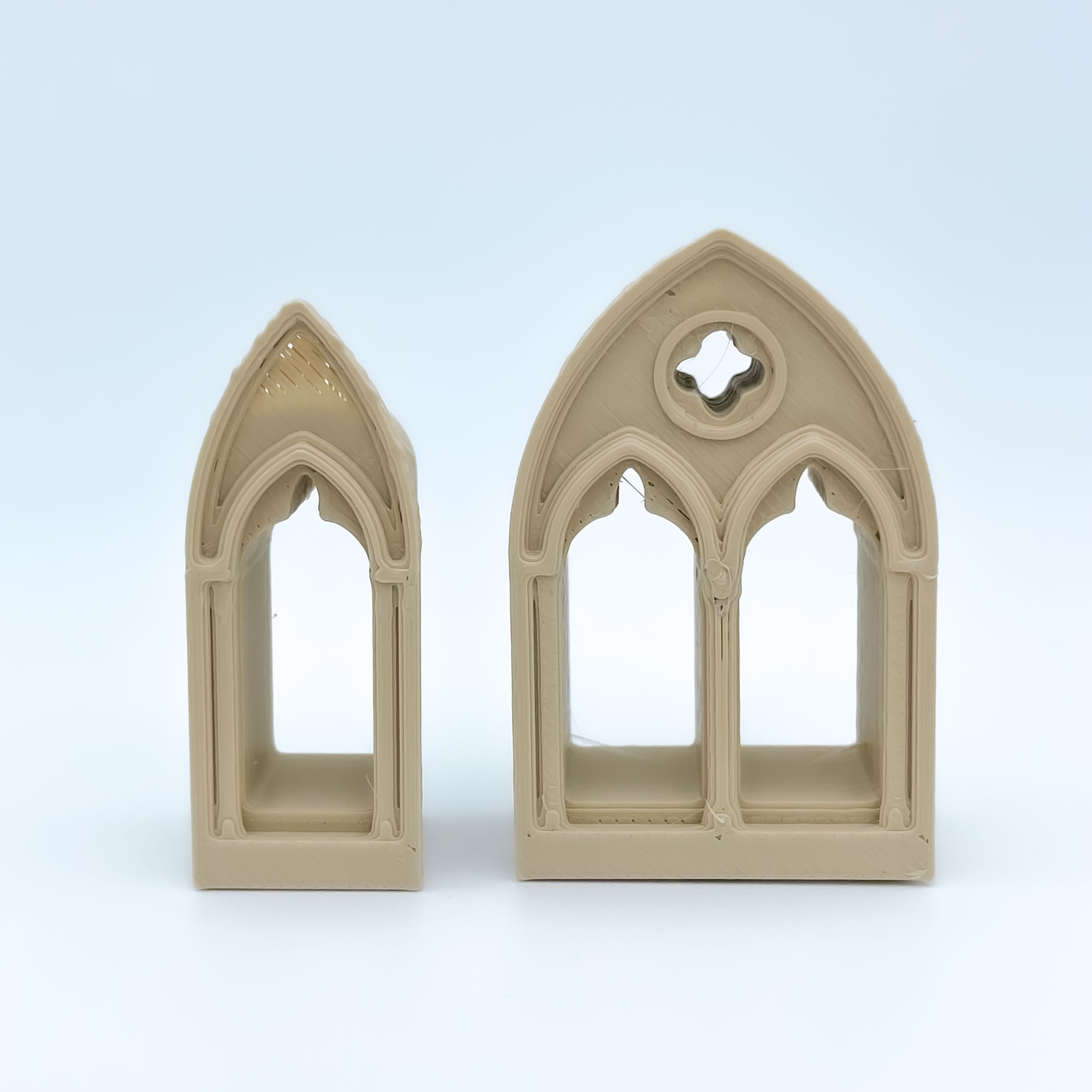 Einfache Gothic-Fenster für Arc NG 日本語 Modell NG CASTILLOS Δ JUGUETE Plastikblöcke