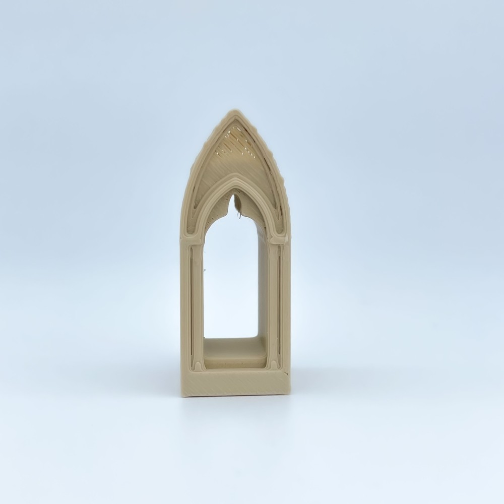 Einfache Gothic-Fenster für Arc NG 日本語 Modell NG CASTILLOS Δ JUGUETE Plastikblöcke